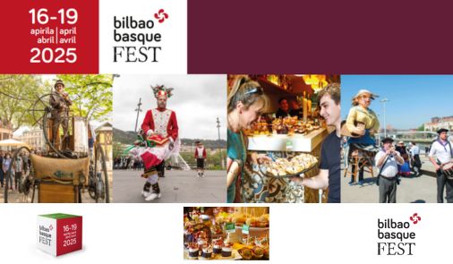Basque FEST 2025 dinamiza Bilbao por Semana Santa [recoge tu chapa QR]
