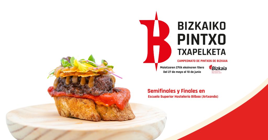 Bizkaiko Pintxo Txapelketa vuelve a la UBICACIÓN y FECHAS INICIALES
